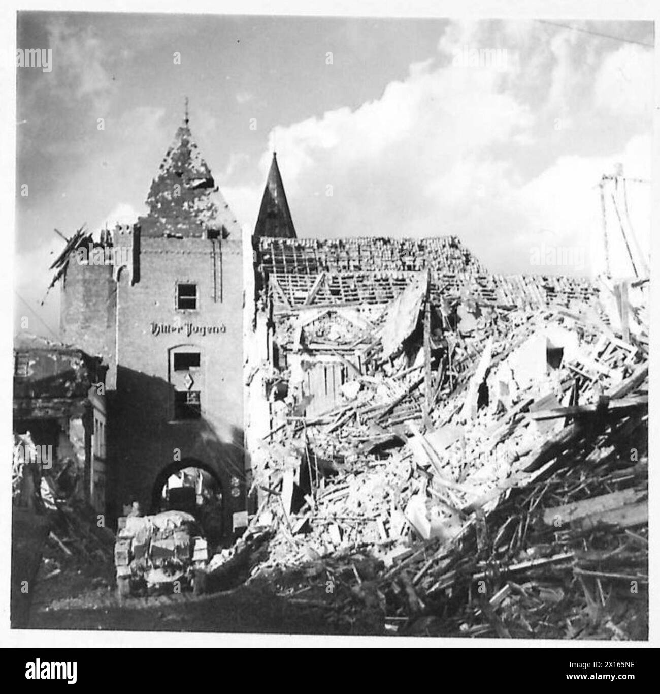 PARISH CHURCH AND STONE TOWER OF GOCH The Stone Tower of Goch has