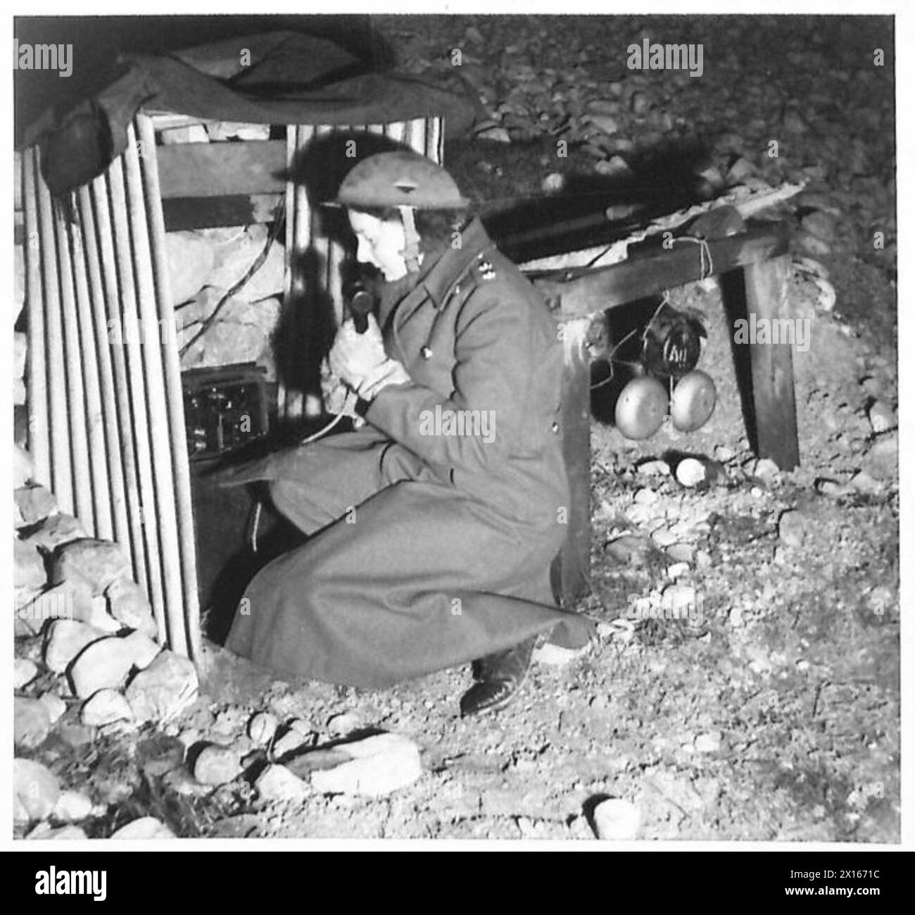 A.T.S. SEARCHLIGHT OFFICERS LIVE AS PRIVATES FOR SIX WEEKS - Sub ...
