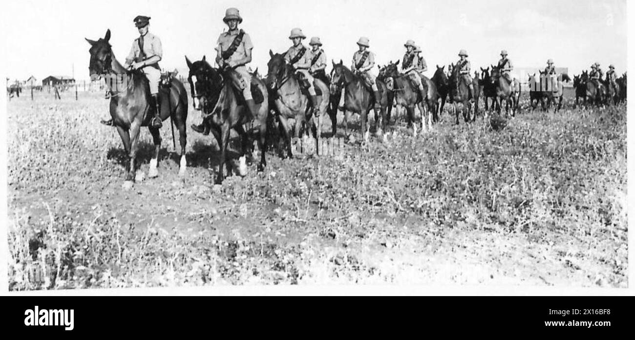 Palestine british troops Black and White Stock Photos & Images - Alamy