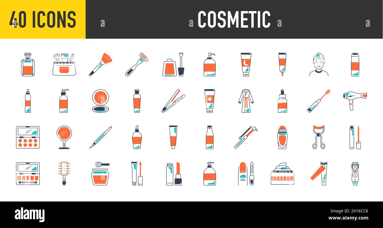 Cosmetics icon hi-res stock photography and images - Alamy