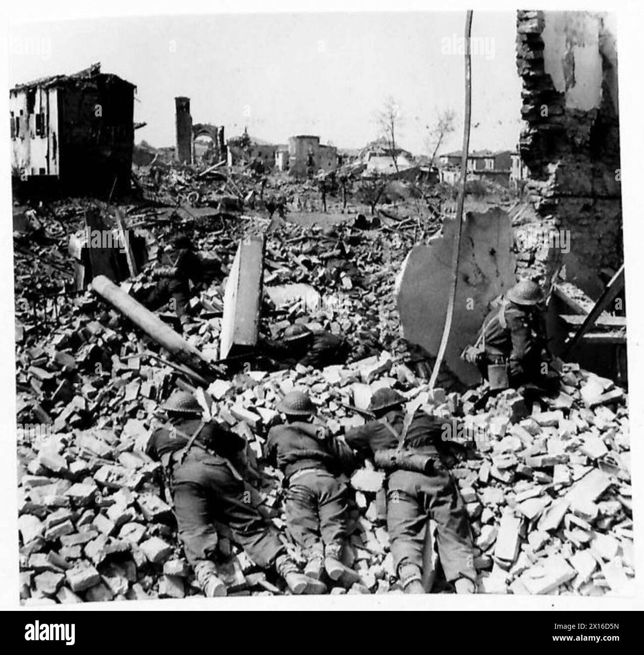 THE BRITISH ARMY IN NORTH AFRICA, SICILY, ITALY, THE BALKANS AND