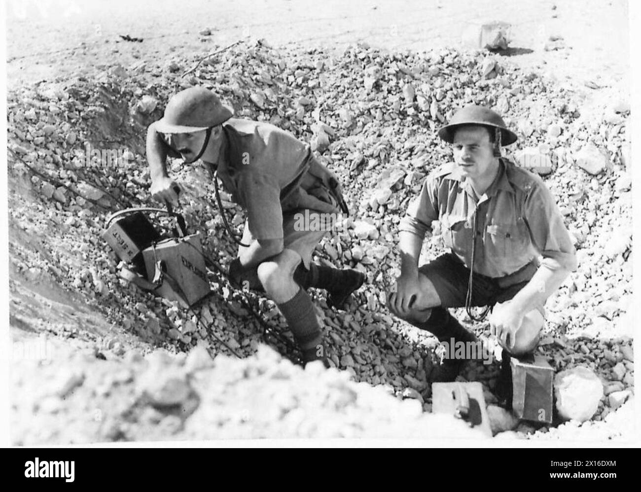 PICTURES TAKEN BY AN OFFICIAL PHOTOGRAPHER IN THE WESTERN DESERT ...