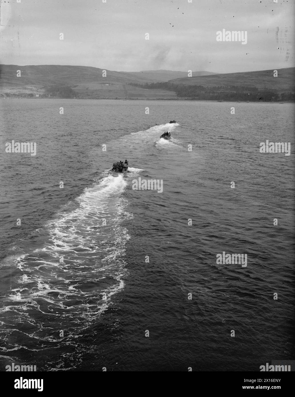 COMBINED LANDING EXERCISES. 3 AND 4 DECEMBER 1941, SKIPNESS, SCOTLAND ...