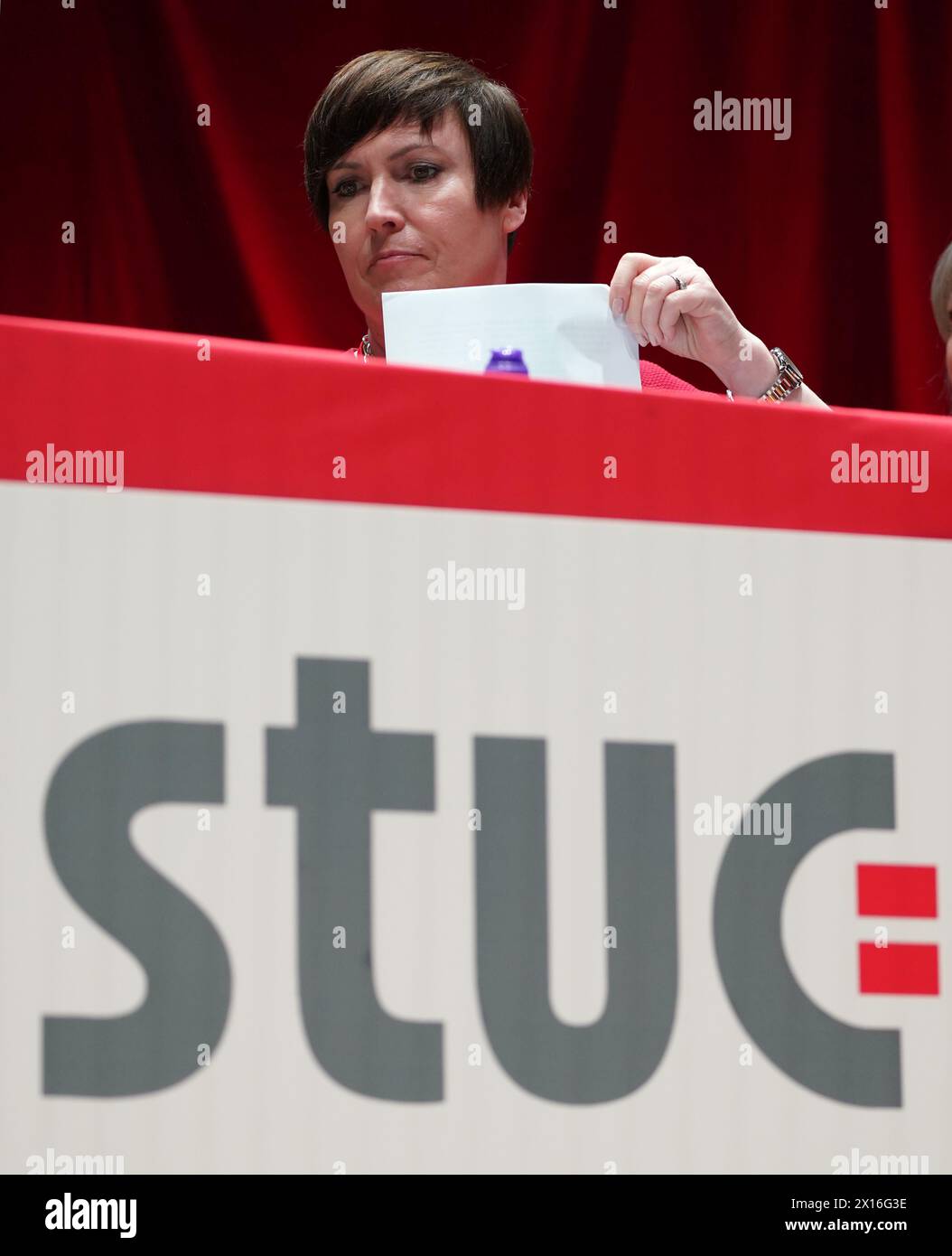 Ali Roz Labour Roz Foyer General Secretary of STUC ahead of Scottish Labour leader ...