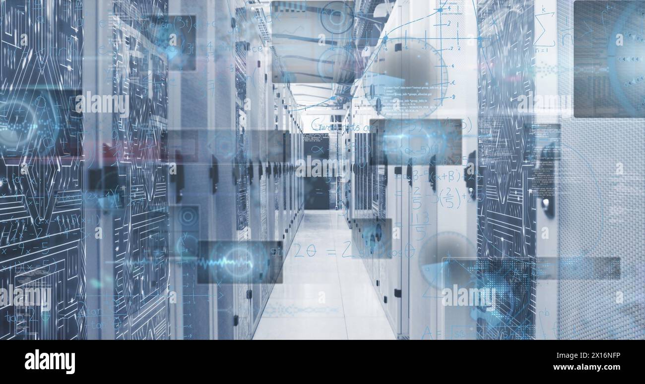 Illustration data center server hi-res stock photography and images - Alamy