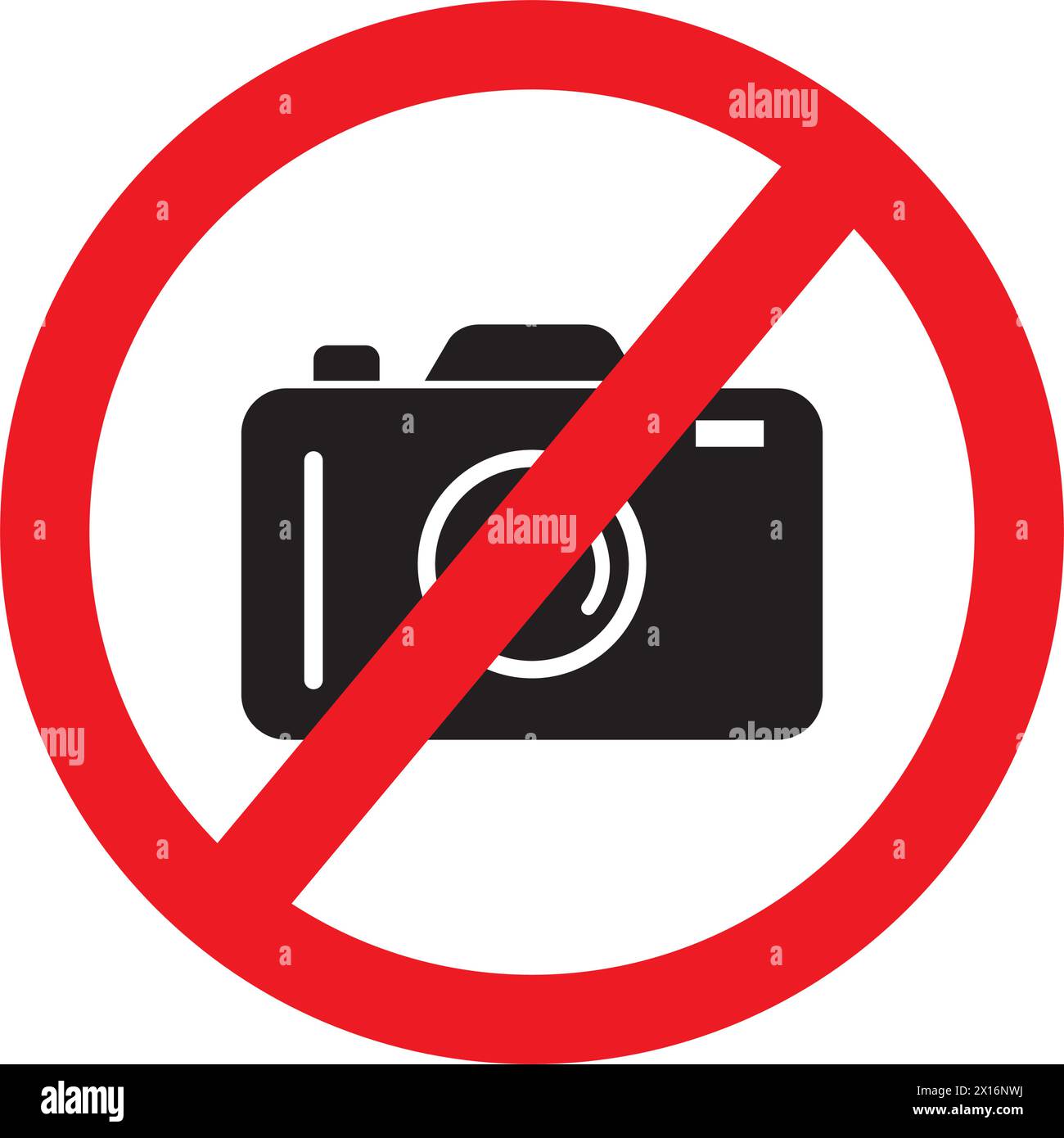 Forbidden sign icon vectorr illustration simple design Stock Vector