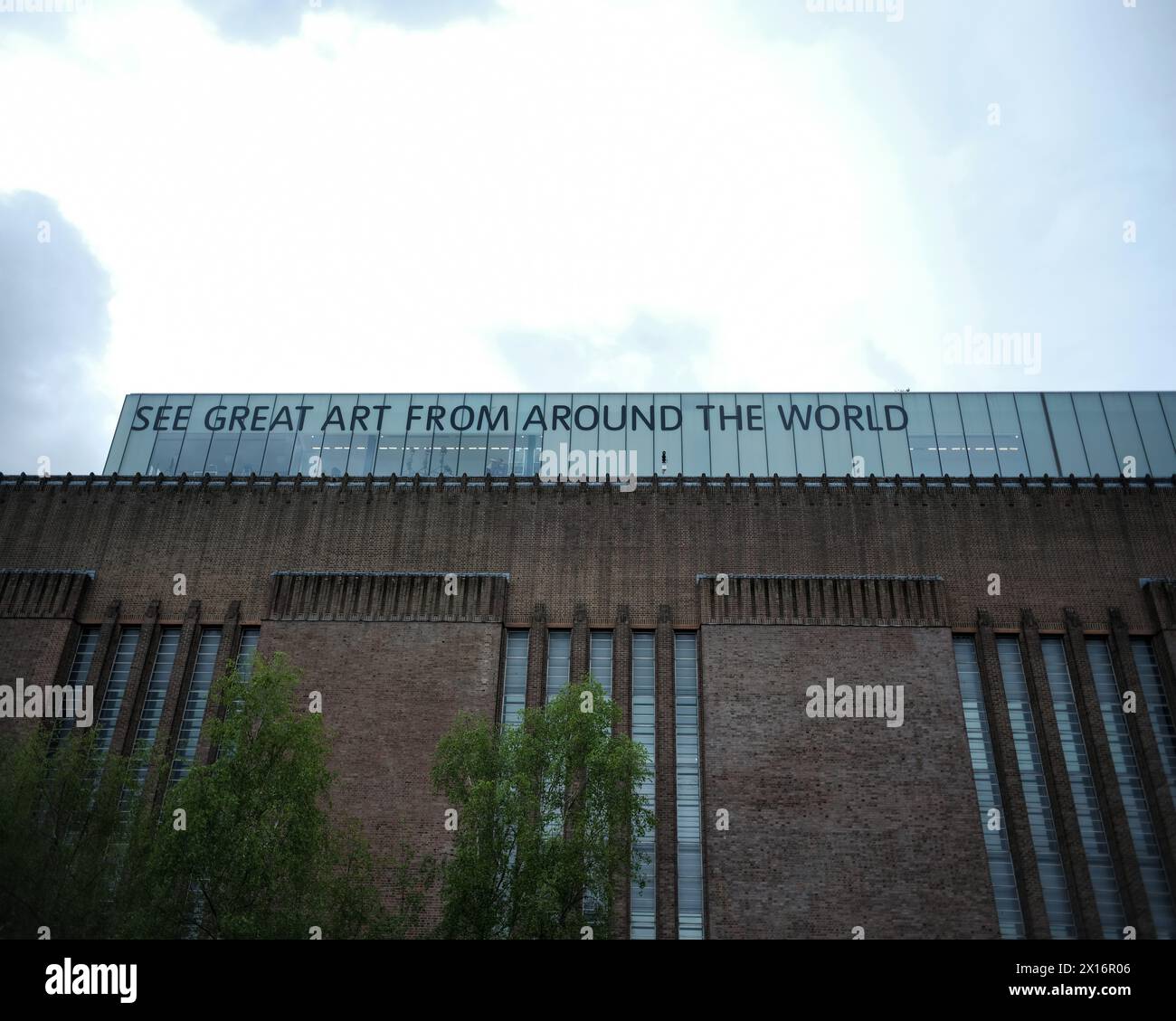 The Tate Modern in London Stock Photo