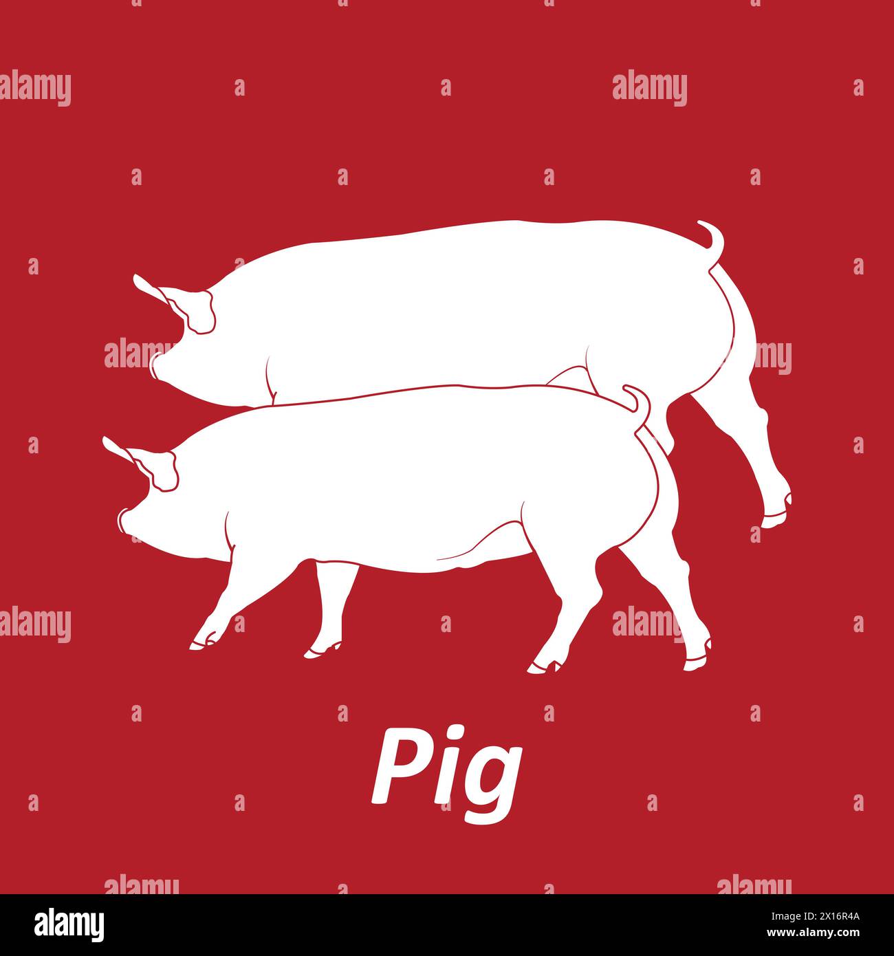Pig icon vector illustration design Stock Vector Image & Art - Alamy