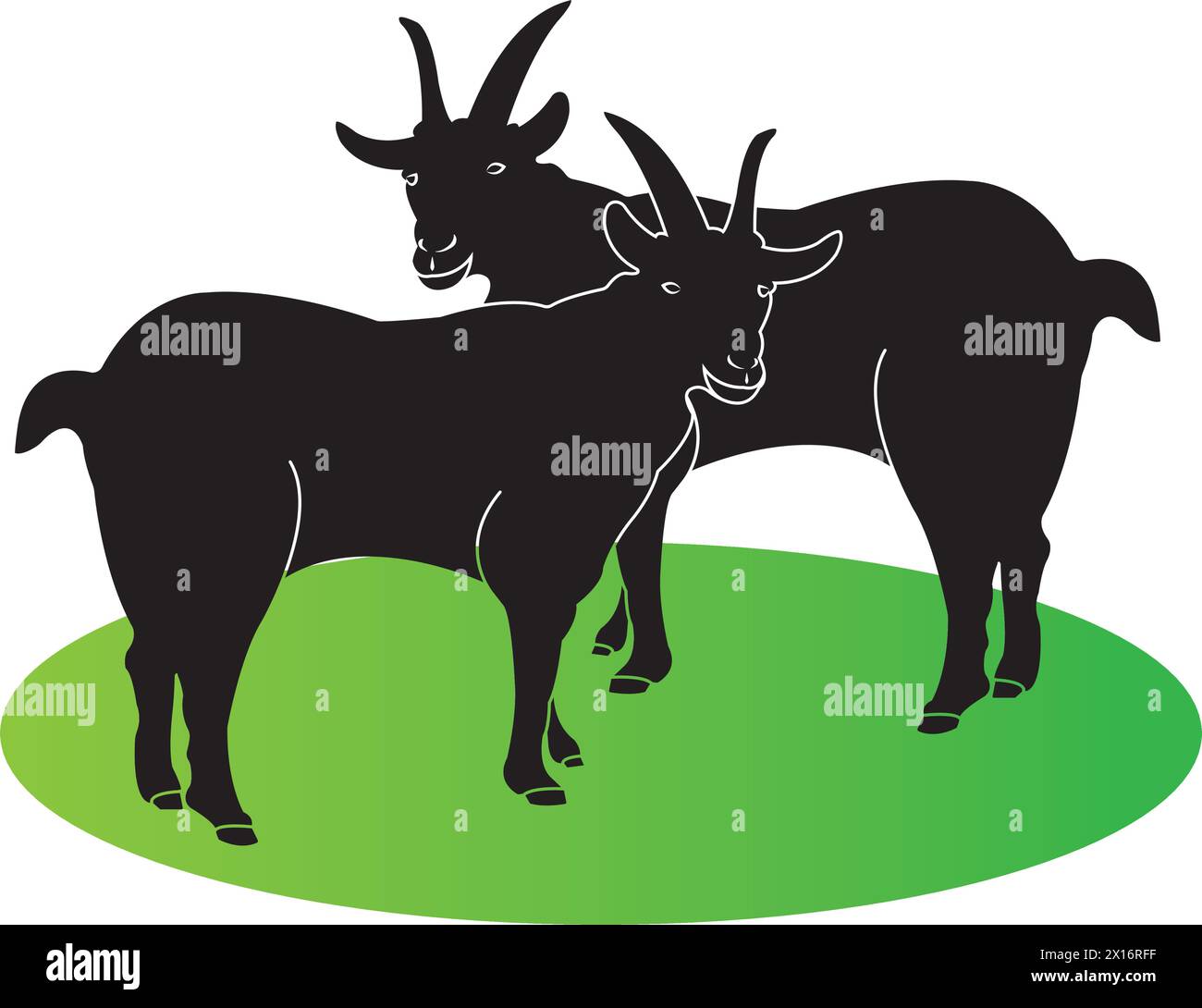 Zoo cattle Stock Vector Images - Alamy