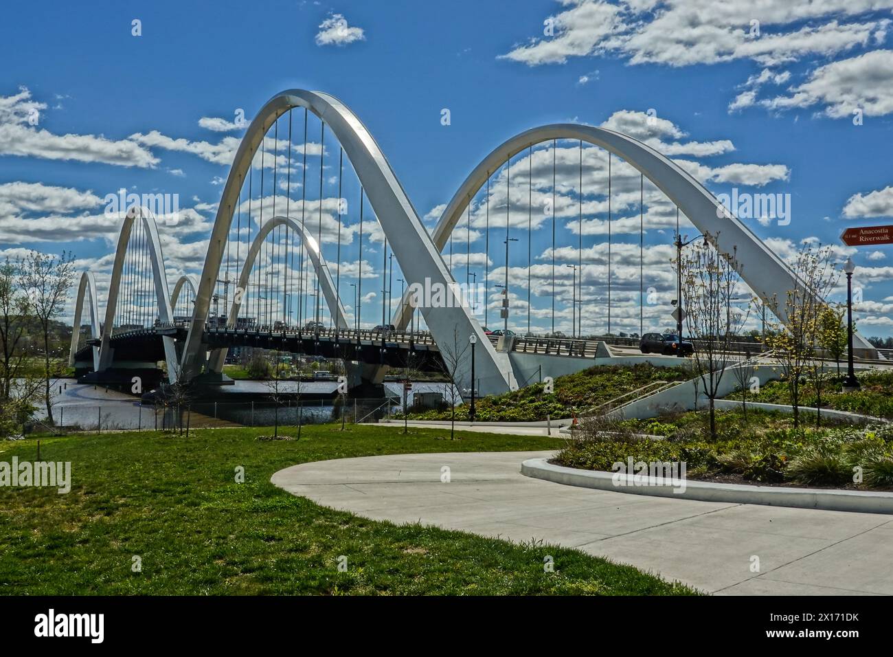 The Frederick Douglass Bridge in Washington, DC Stock Photo - Alamy