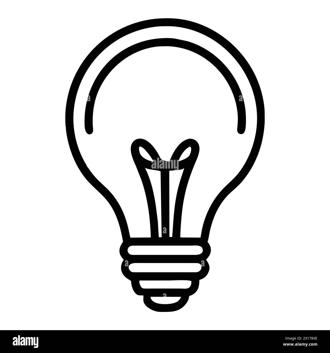 light bulb icon "Illuminate Creativity Glowing Light Bulb Icon Stock