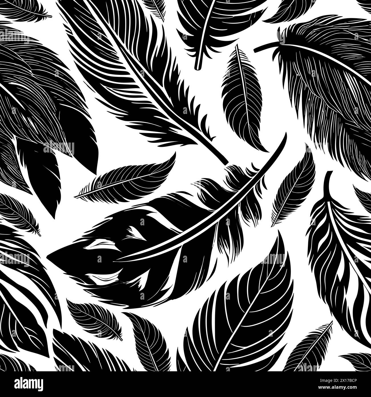 Plumage texture Black and White Stock Photos & Images - Alamy