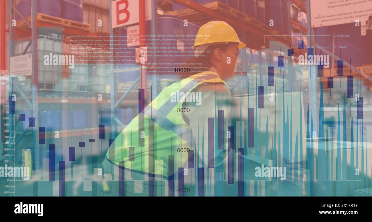 Processing Female Employee Female worker in distribution hi-res stock photography and images - Alamy