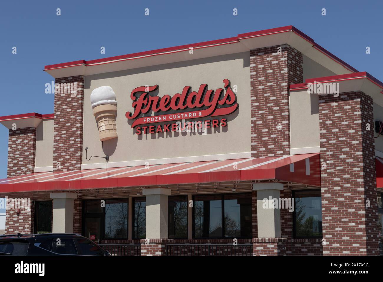 Indianapolis April 13, 2024 Freddy's Frozen Custard and Steakburgers
