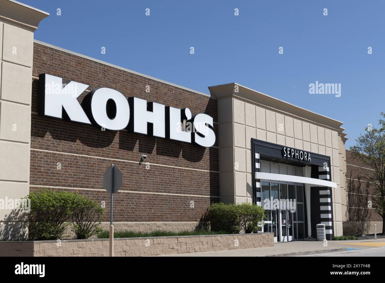 Indianapolis April 13, 2024 Kohl's chain department store. Kohl's