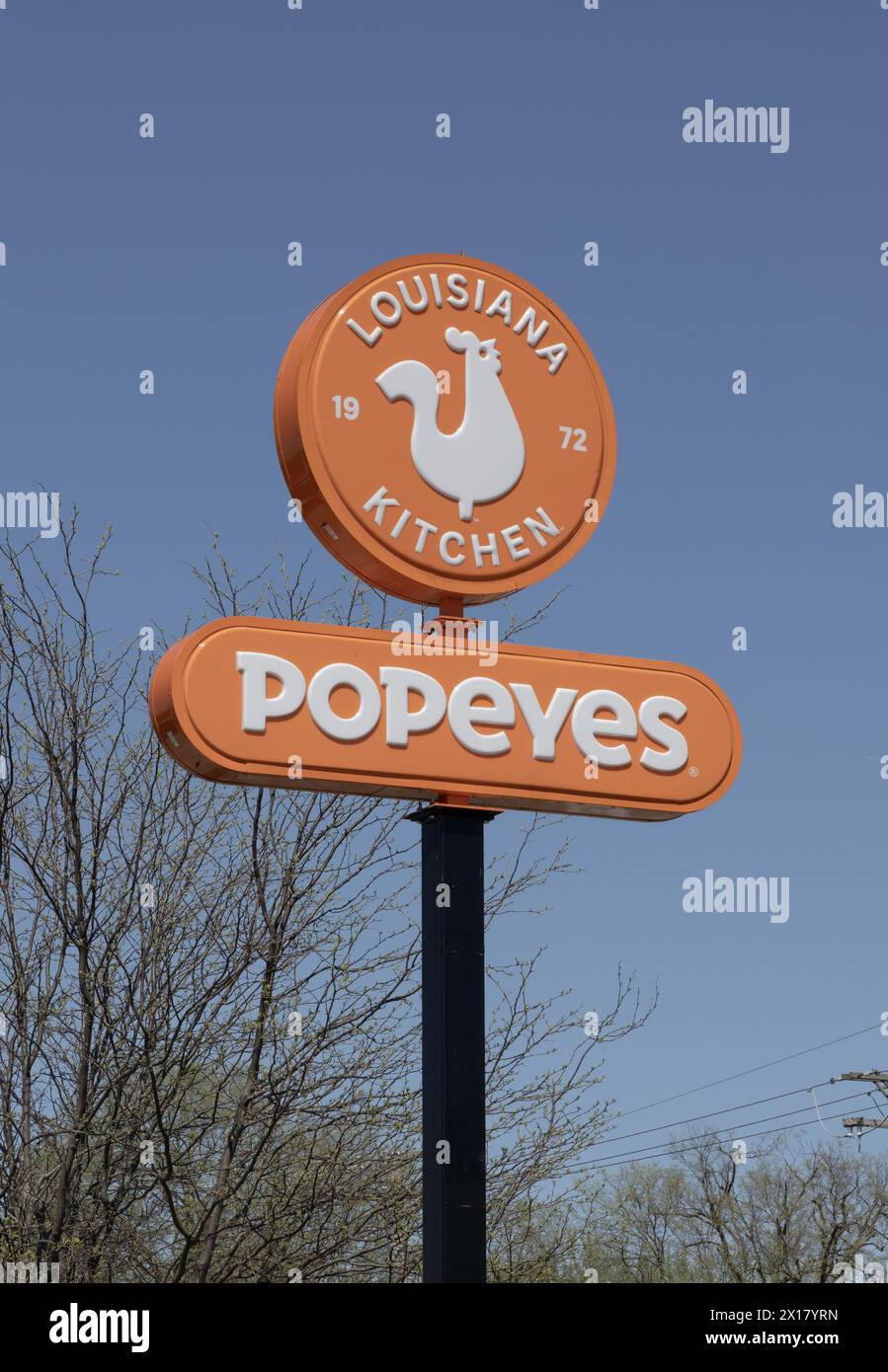 Greenwood April 13, 2024 Popeyes Louisiana Kitchen Fast Food