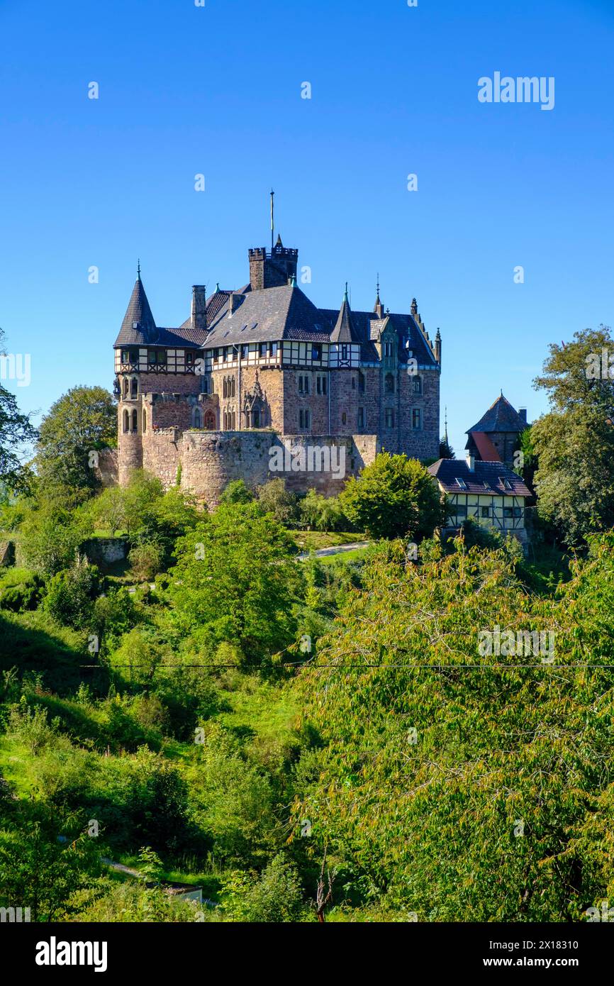 Berlepsch Castle, Huebenthal, Witzenhausen, Werratal, Werra-Meissner district, Hesse, Germany Stock Photo