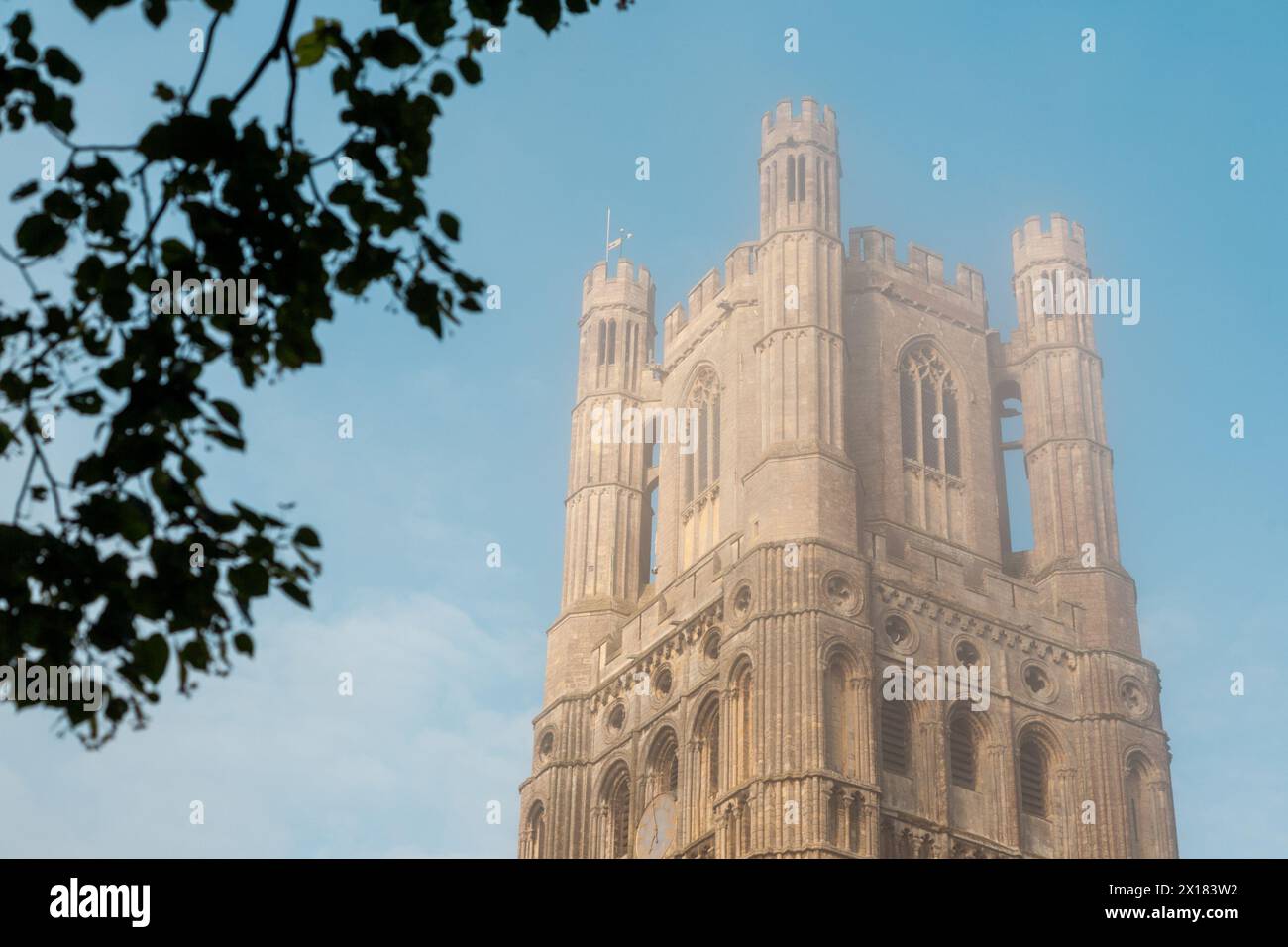The tower of Ely Cathedral, Cambridgeshire, UK 2024 Stock Photo - Alamy