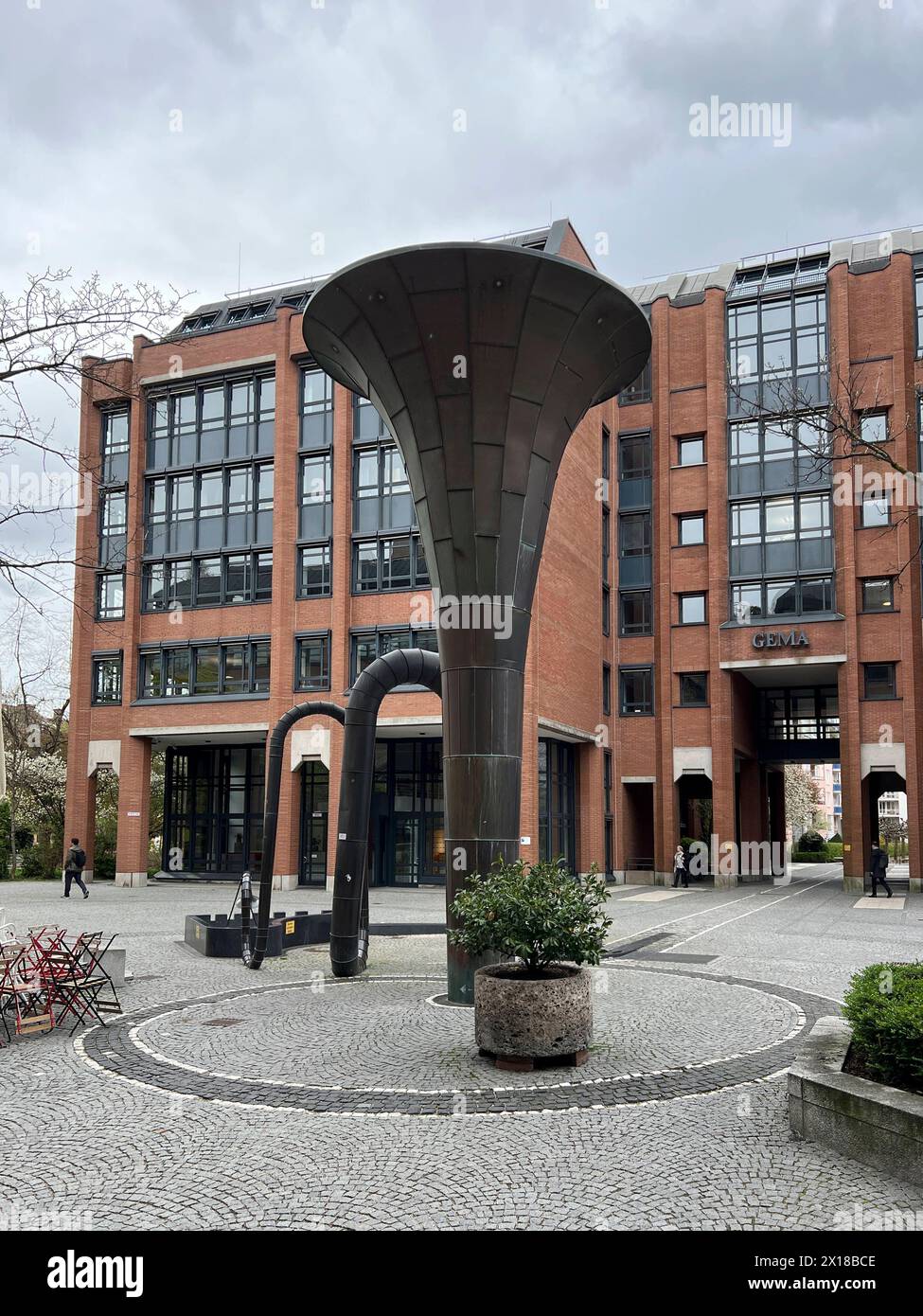 GEMA Sitz der GEMA in München / GEMA Headquarter in Munich, 3.4.2024
