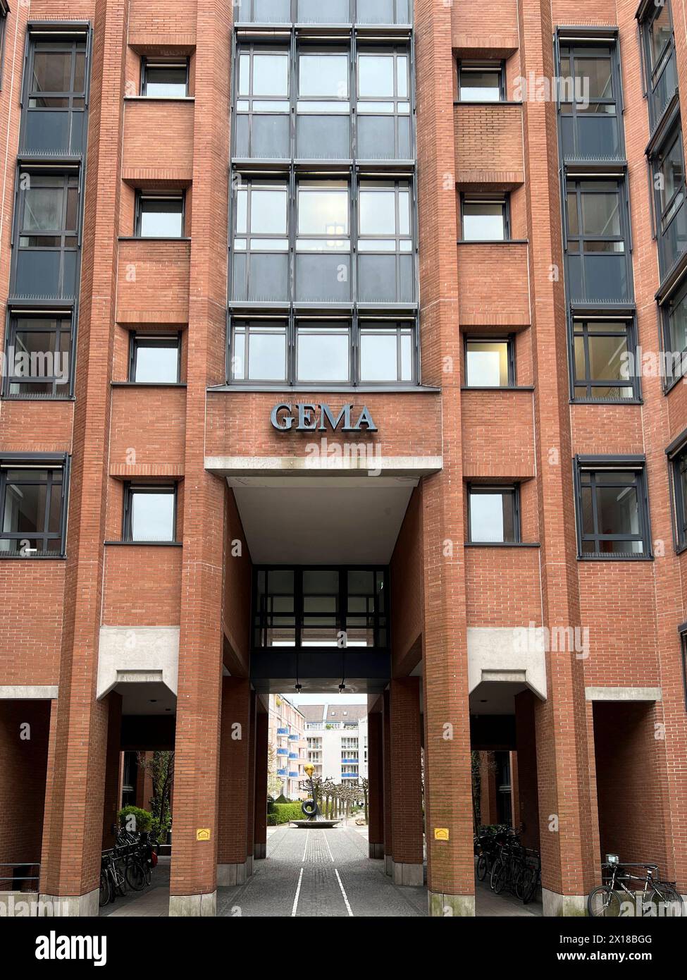 GEMA Sitz der GEMA in München / GEMA Headquarter in Munich, 3.4.2024