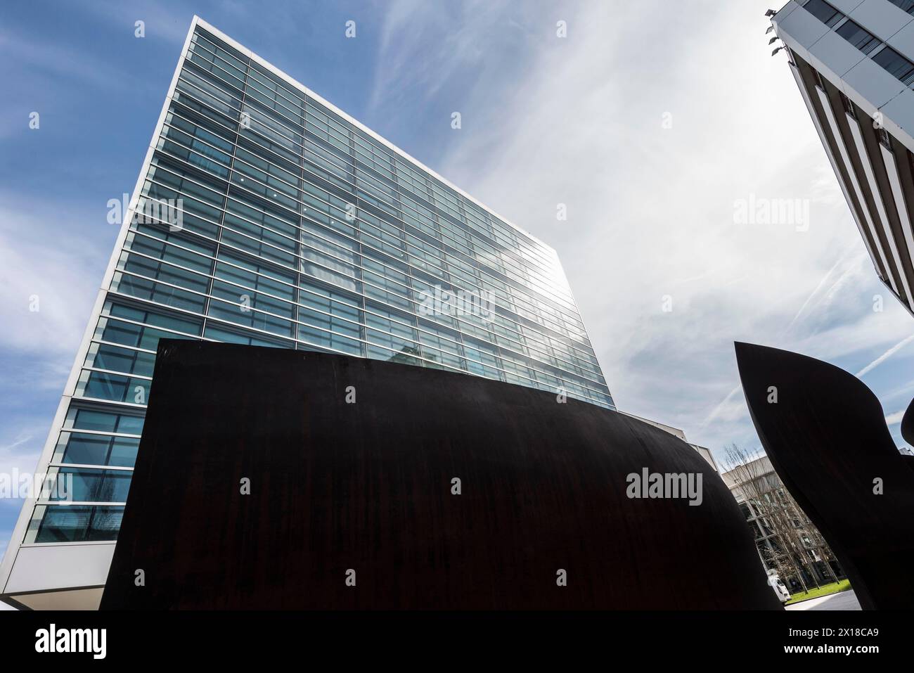 Modern architecture, office building, architect Tadao Ando