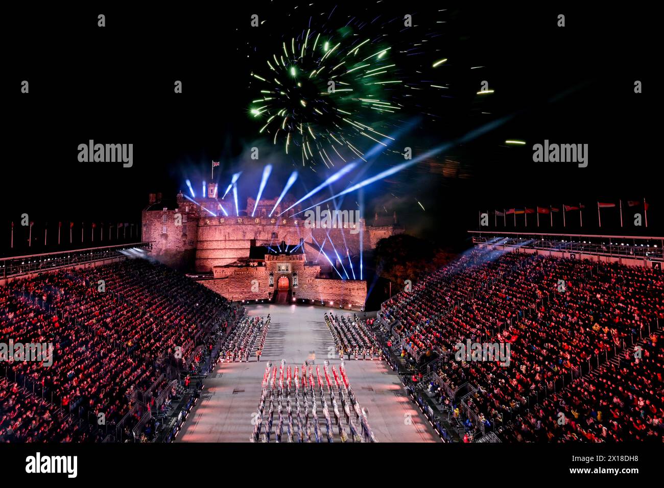 The Royal Edinburgh Military Tattoo Stock Photo