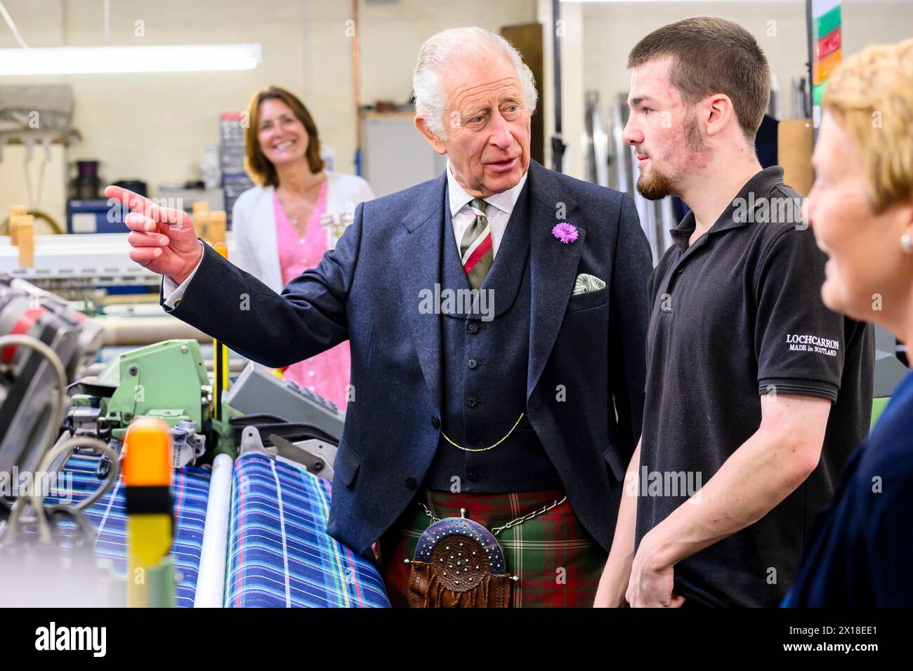 Lochcarron tartan hi-res stock photography and images - Alamy
