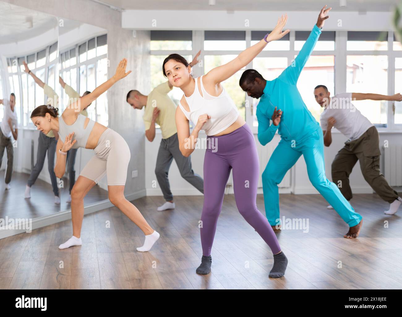 Young asian woman dancing hip hi-res stock photography and images - Alamy
