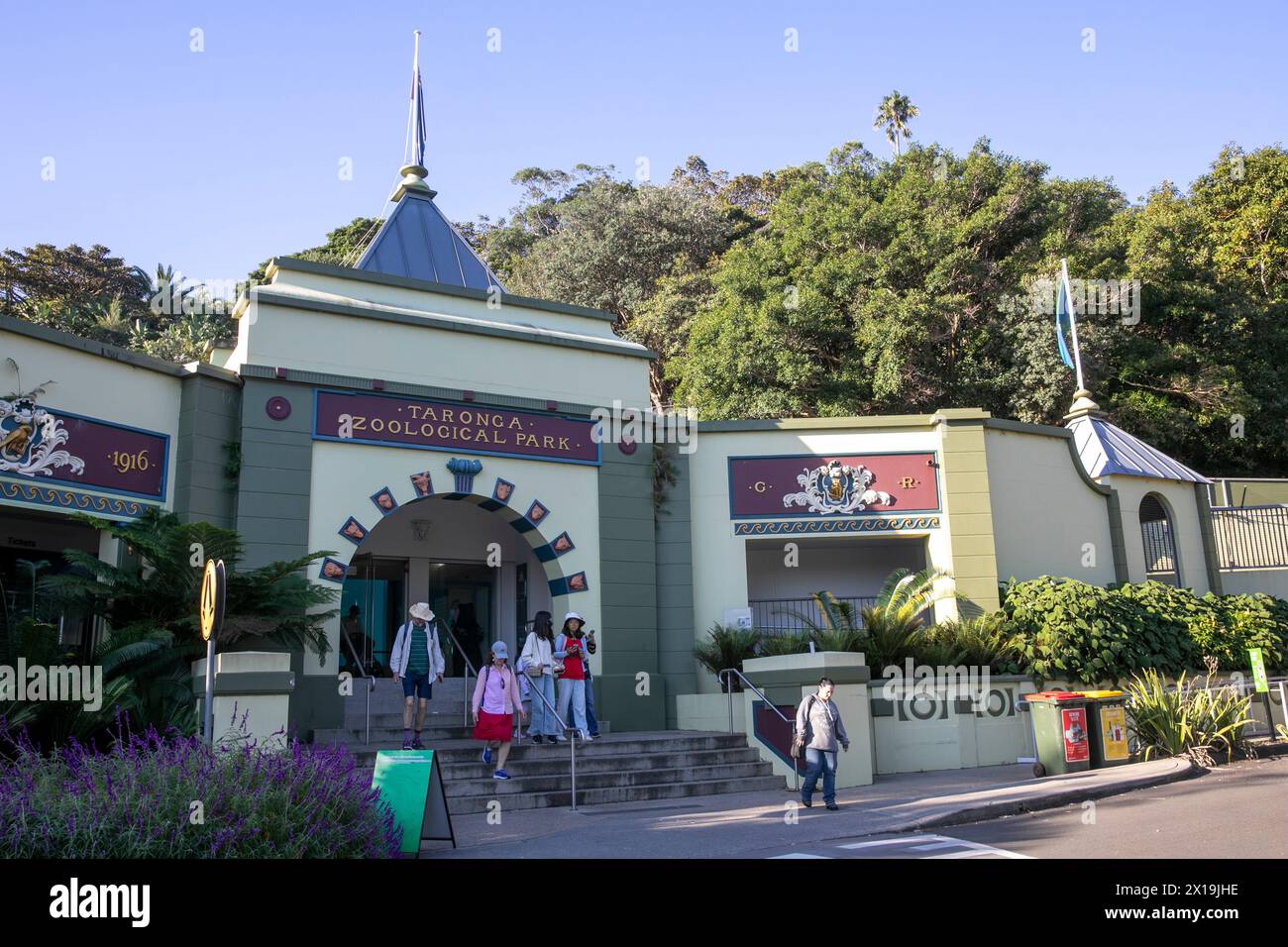 Taronga Zoo and zoological park in Mosman, Sydney, Australia, pictured