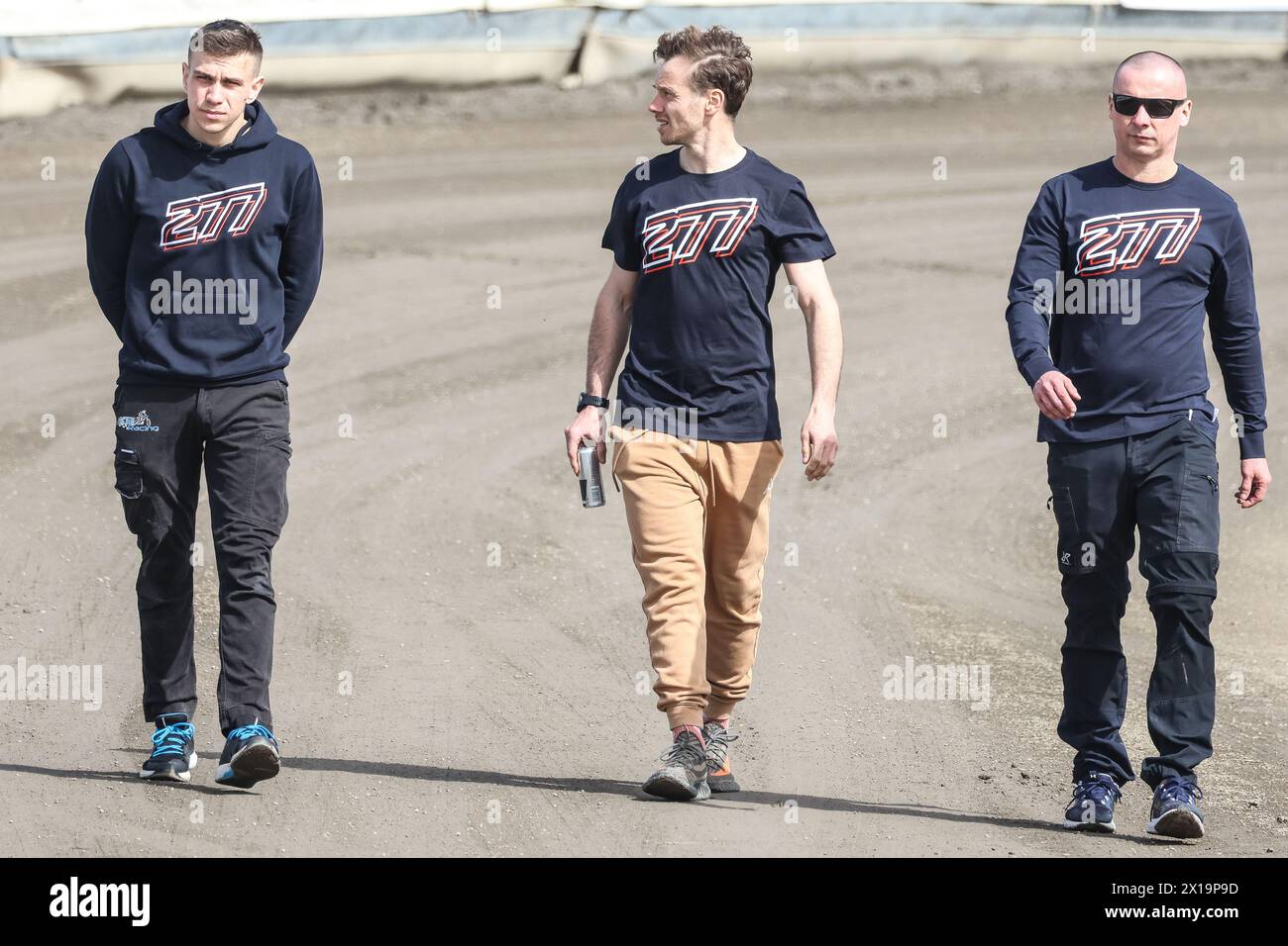 04.01.2024 Opole, Poland, Speedway (zuzel) - Golden Helmet (Reall Final Turnieju o Zloty Kask ) op: Piotr Pioro, Krzysztof Buczkowski Stock Photo