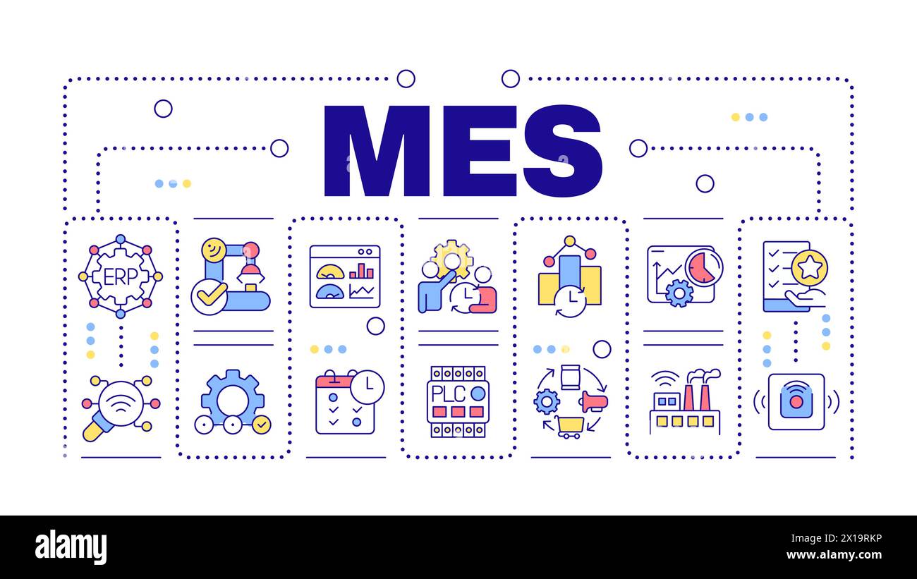MES word concept isolated on white Stock Vector Image & Art - Alamy