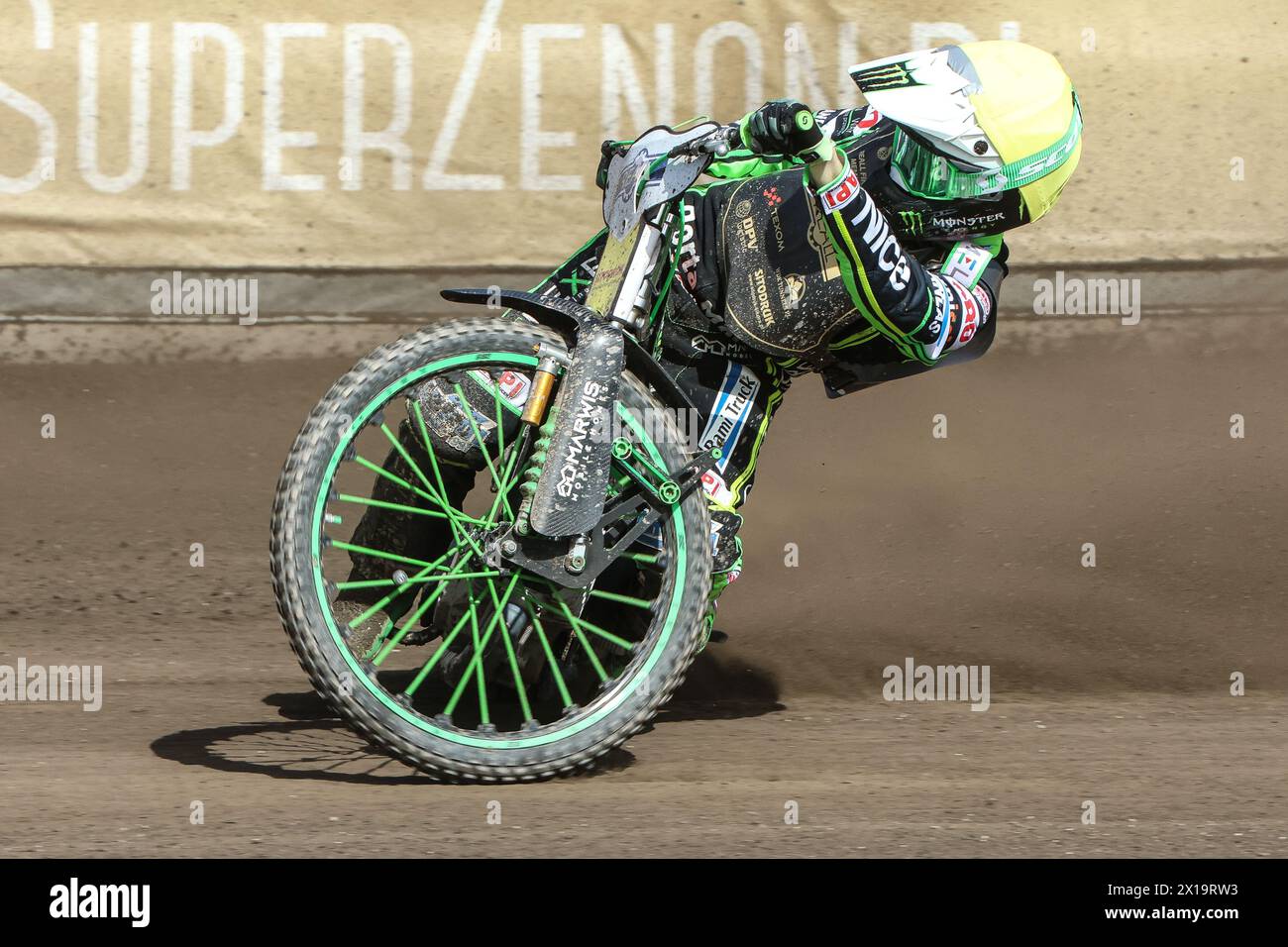 04.01.2024 Opole, Poland, Speedway (zuzel) - Golden Helmet (Reall Final Turnieju o Zloty Kask - Memorial Jerzego Szczakiela) op: Patryk Dudek Stock Photo