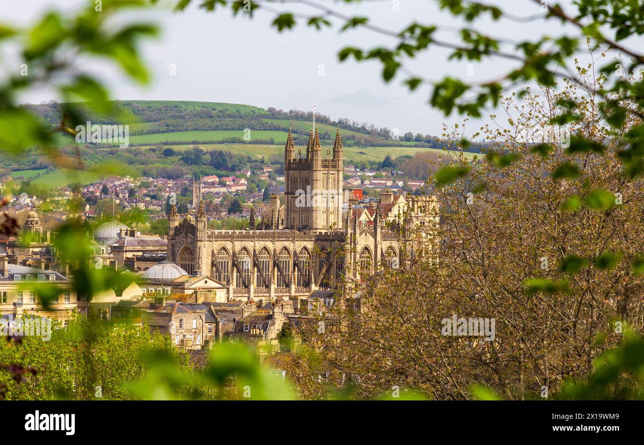 Bath abbey view hi-res stock photography and images - Alamy