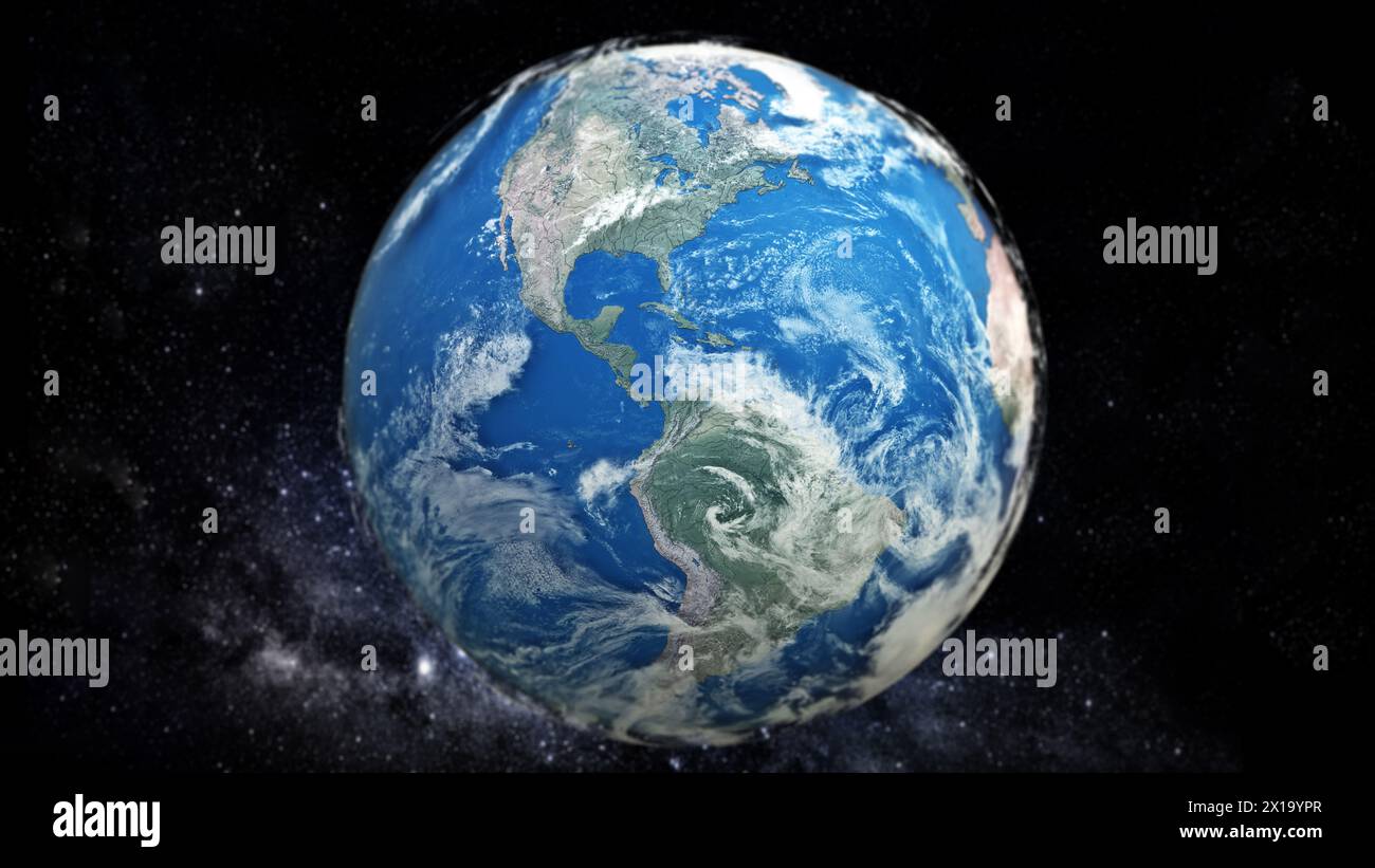 Illustration earth map hi-res stock photography and images - Alamy