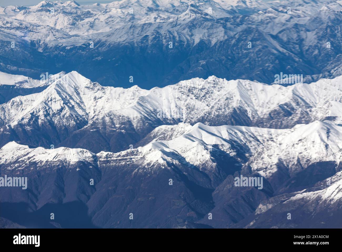 Airplane window view himalaya hi-res stock photography and images - Alamy