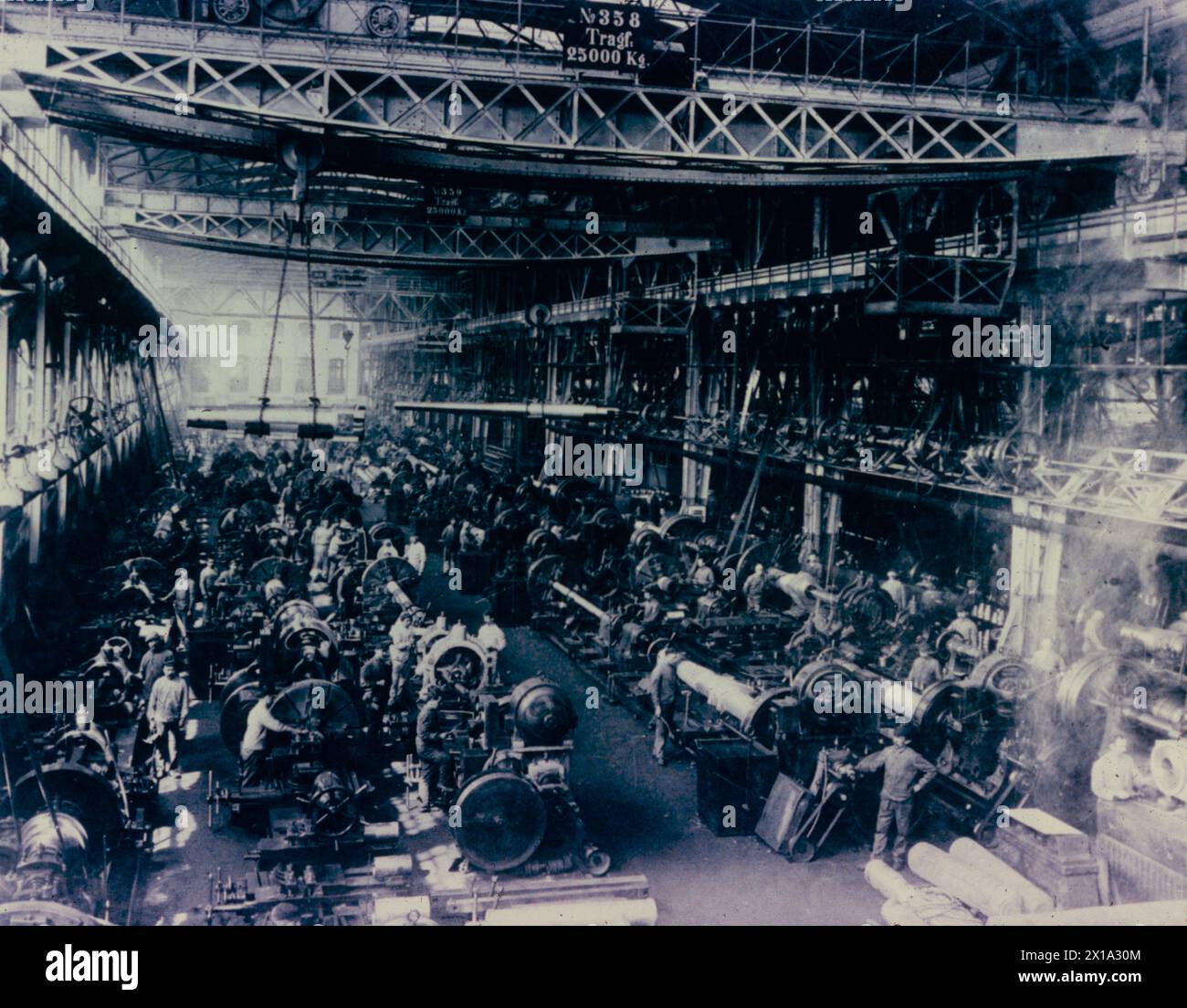 Krupp munitions factory, Essen, Germany 1914 Stock Photo