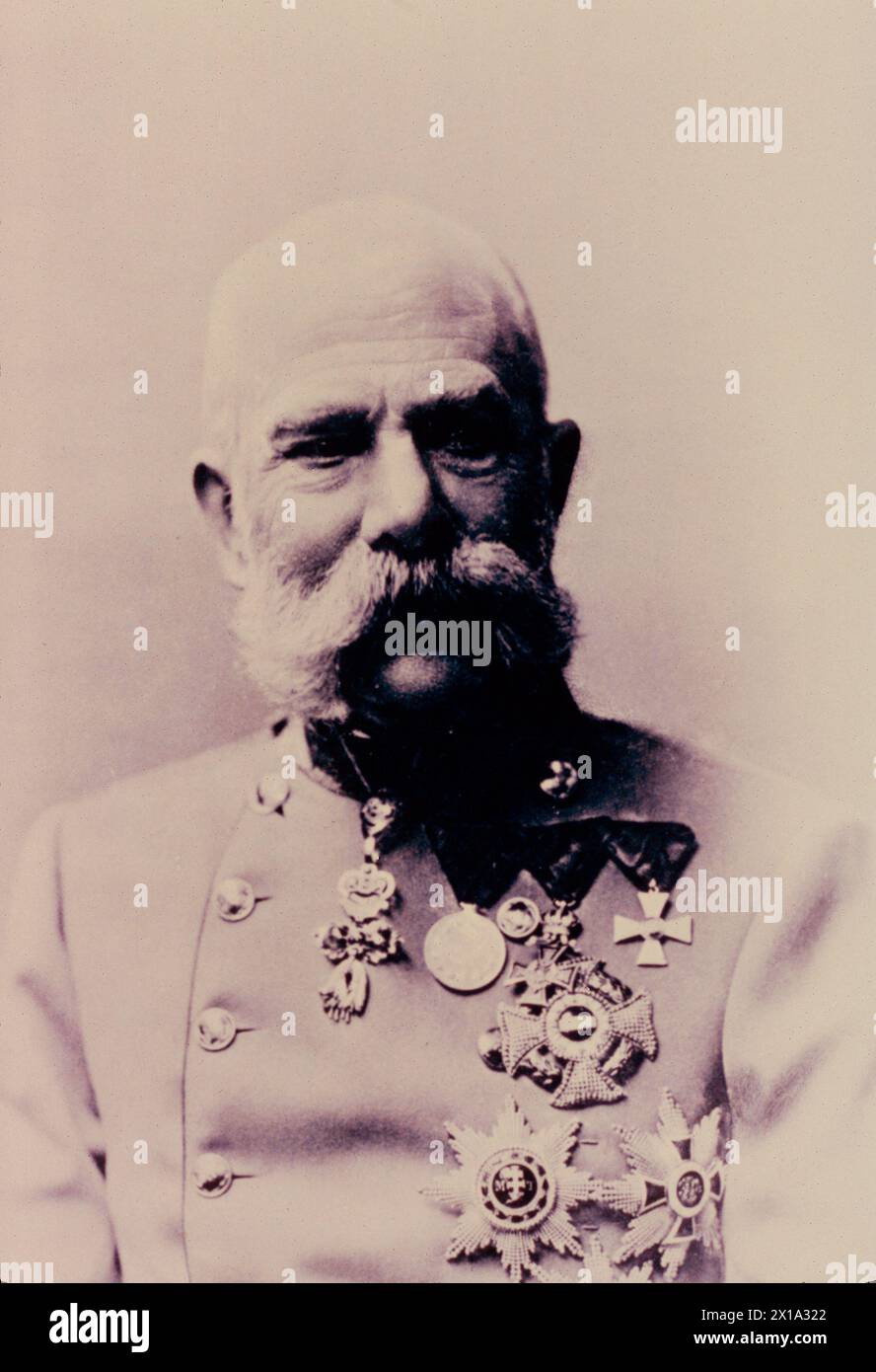 Francis Joseph I, Emperor of Austria and King of Hungary, 1910s Stock Photo