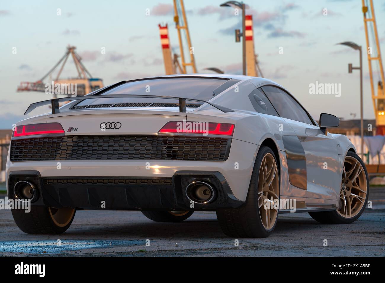 Track Built R8 Track and road hi-res stock photography and images - Alamy