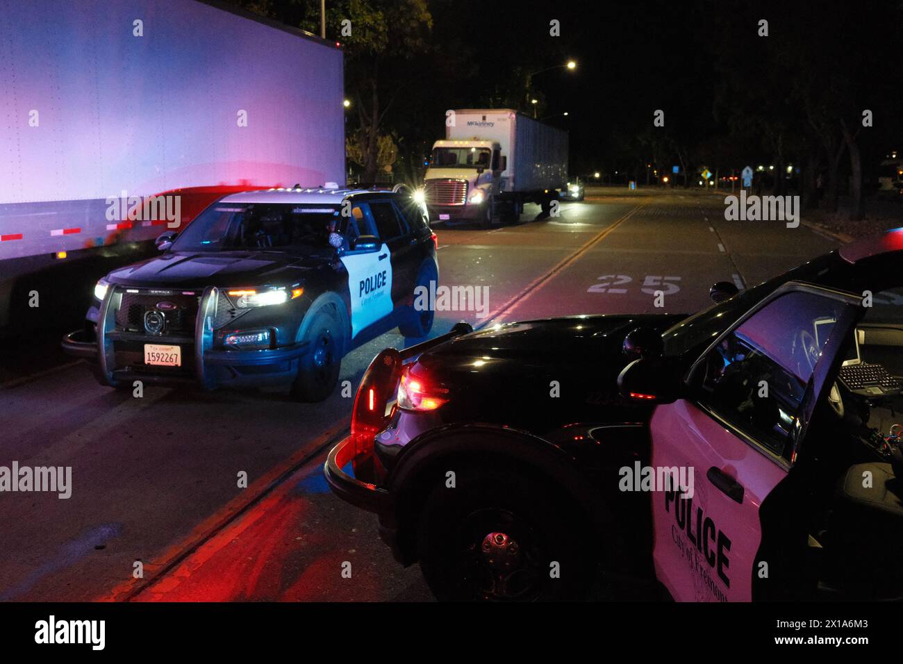 Block cop city protest hi-res stock photography and images - Alamy