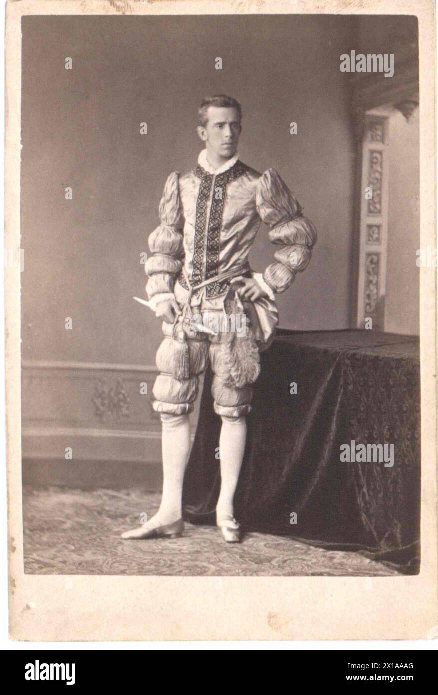 Rudolf, crown prince of Austria, image of stereotype. Rudolf in the ...