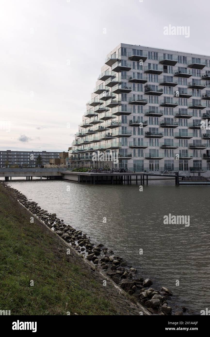 A view of the Sluishuis condos in Ijburg, Amsterdam, the Netherlands Stock Photo Alamy
