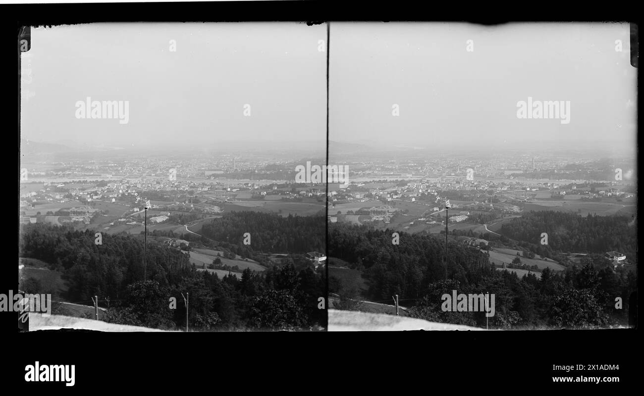 Postlinberg View Postlingberg poestlingberg Black and White Stock Photos & Images - Alamy