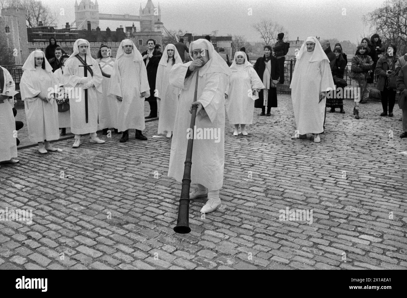 Druid robes Black and White Stock Photos & Images Alamy