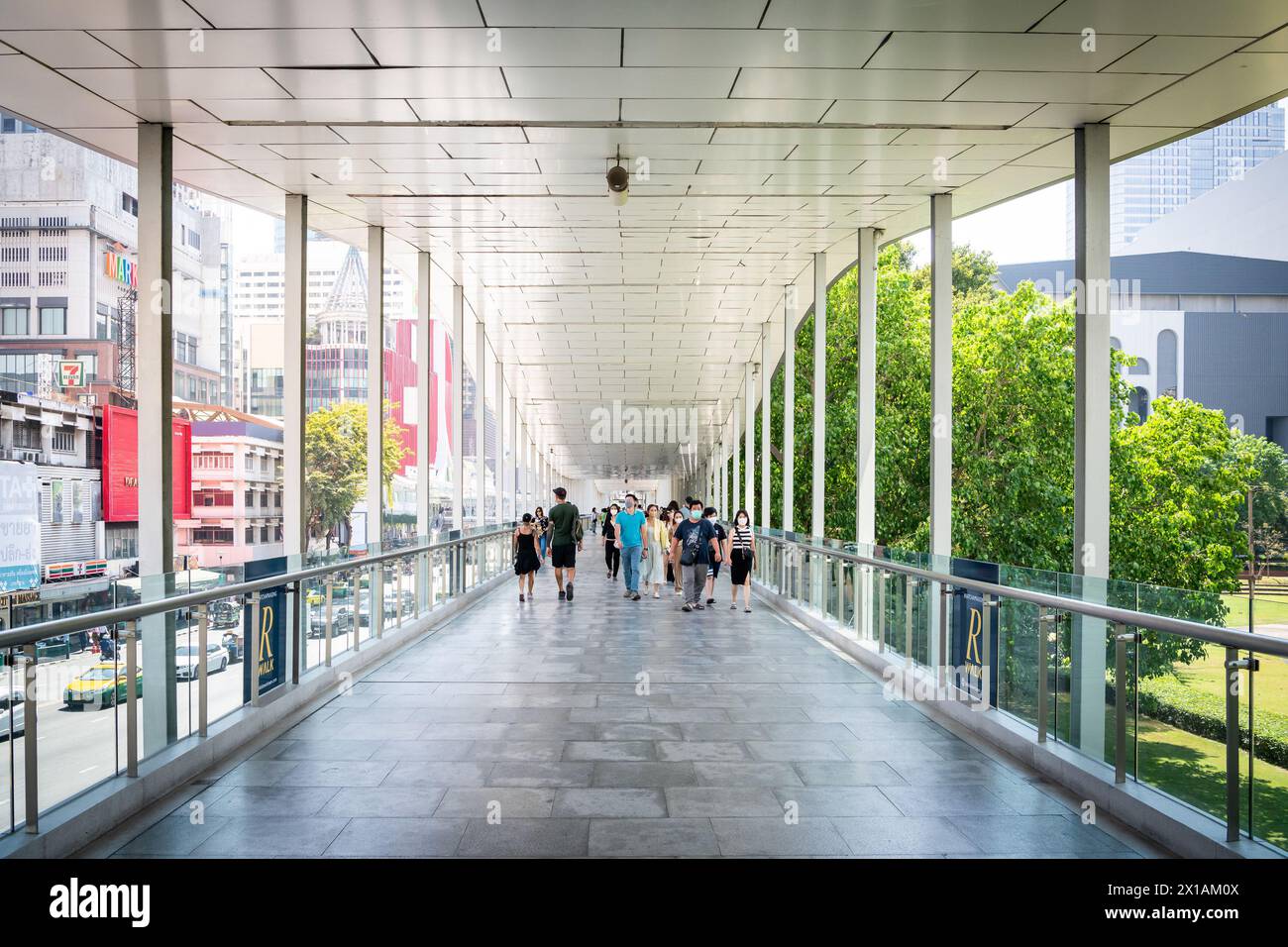 Ratchaprasong R Walk Town planning bangkok hi-res stock photography and images - Alamy