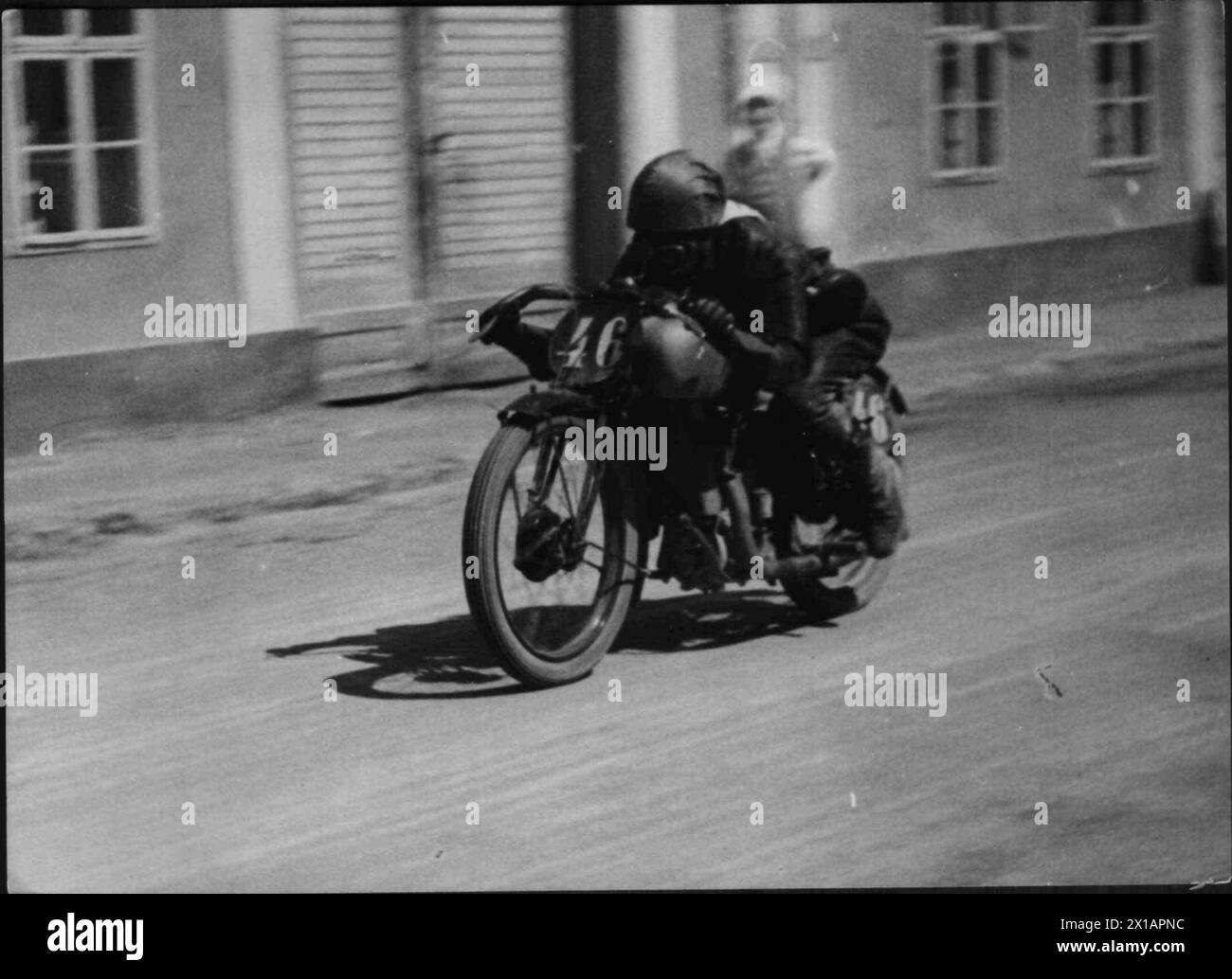 grand cost of Austria 1930, Siegfried Curgal on 'Puch' 250ccm., 1930 - 19300101 PD8930 - Rechteinfo: Rights Managed (RM) Stock Photo