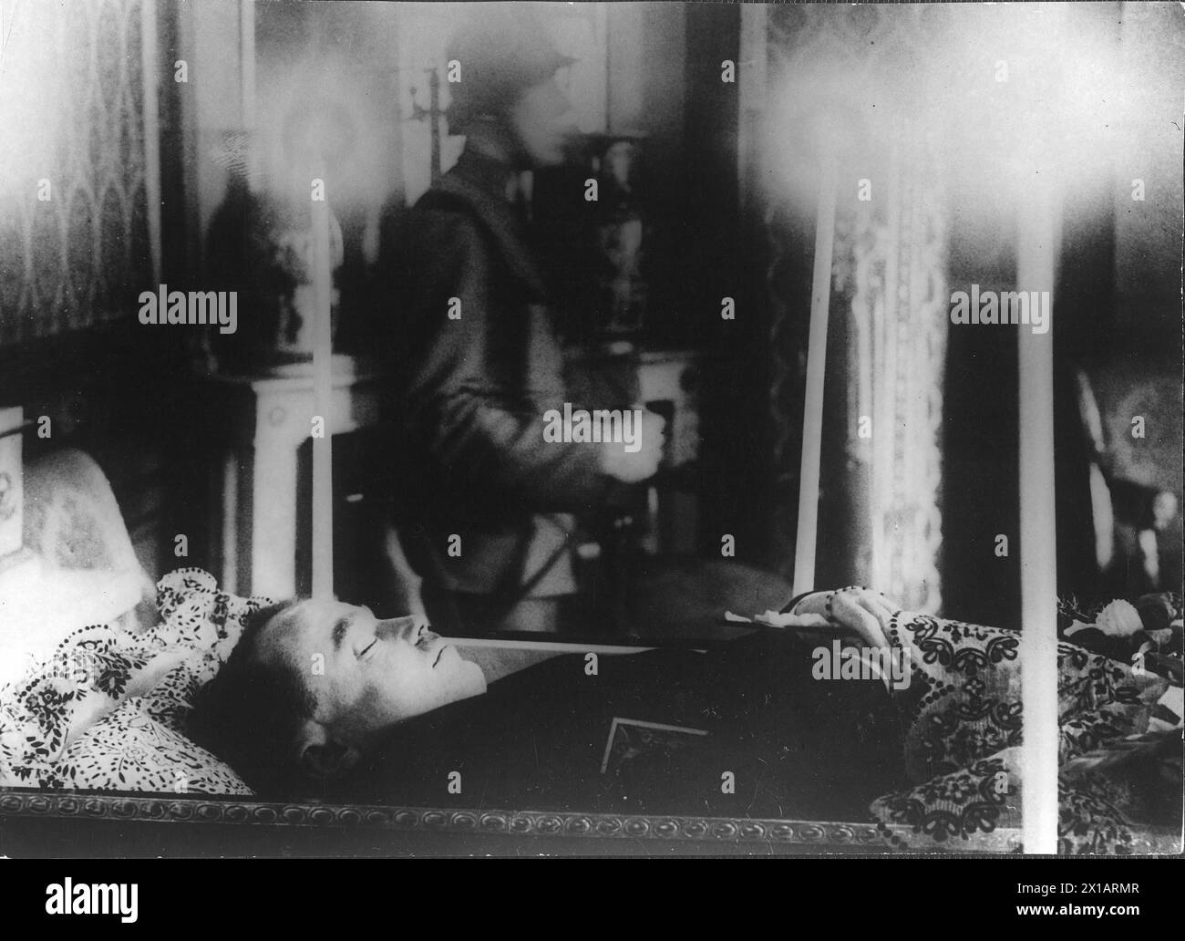 Mortuary Federal Chancellor Dollfuss, laying out, 28.07.1934 - 19340728 ...