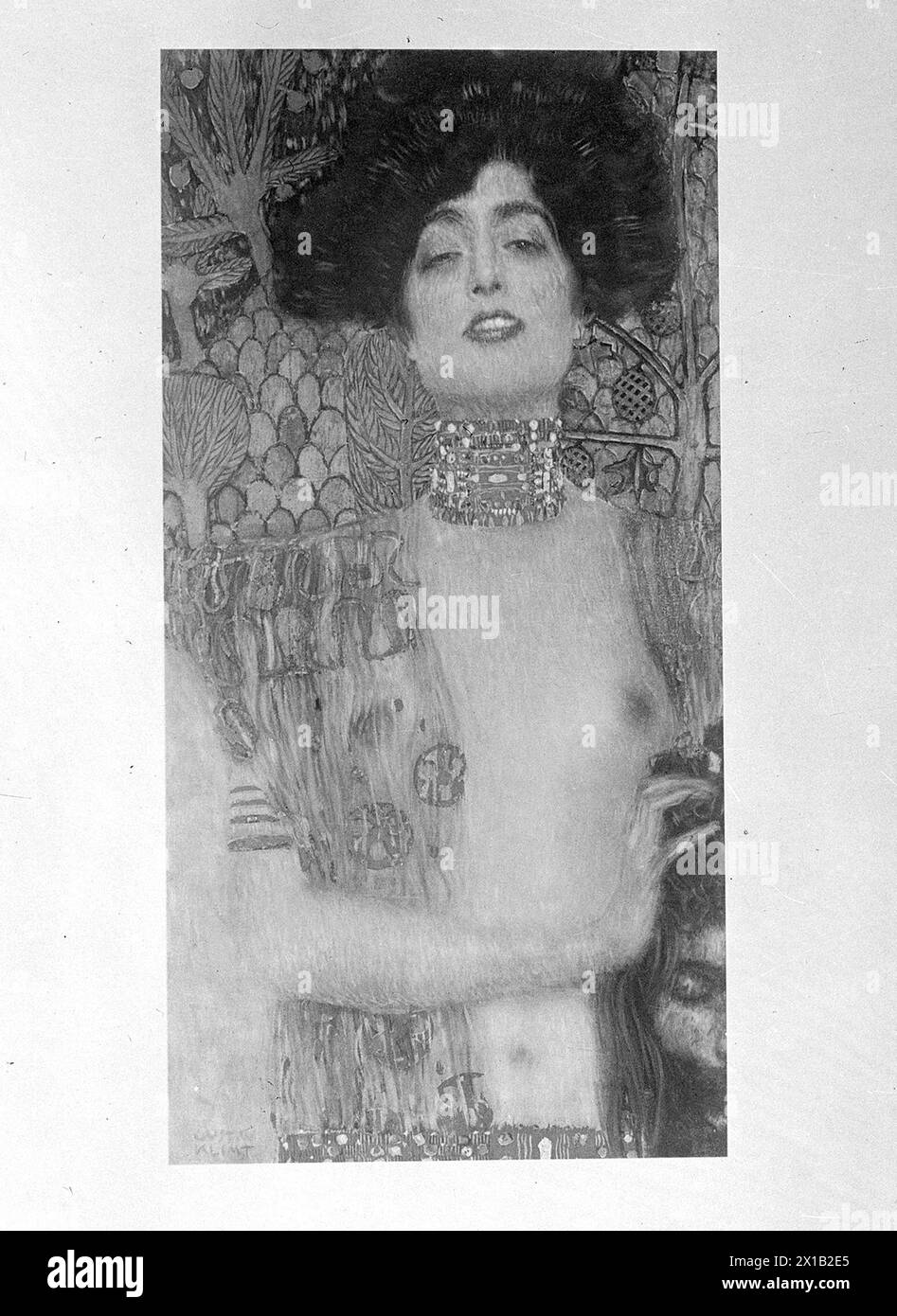 Gustav Klimt, 'Salome', oil on screen., 22.04.1983 - 19830422 PD97600 - Rechteinfo: Rights Managed (RM) Stock Photo