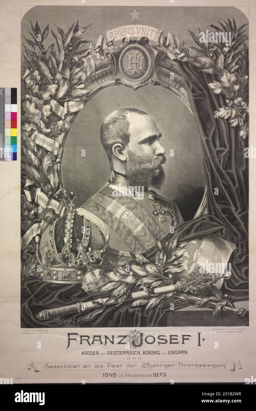 Franz Joseph I, Emperor of Austria, half length, almost right