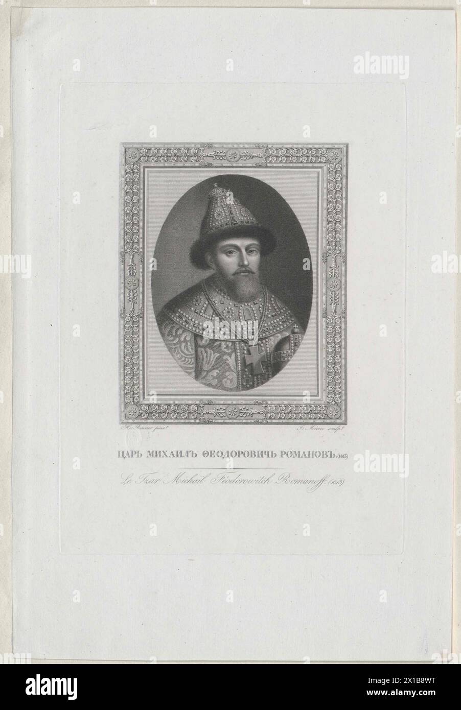 Michael III, czar of Russia, - 19830422 PD146230 - Rechteinfo: Rights Managed (RM) Stock Photo
