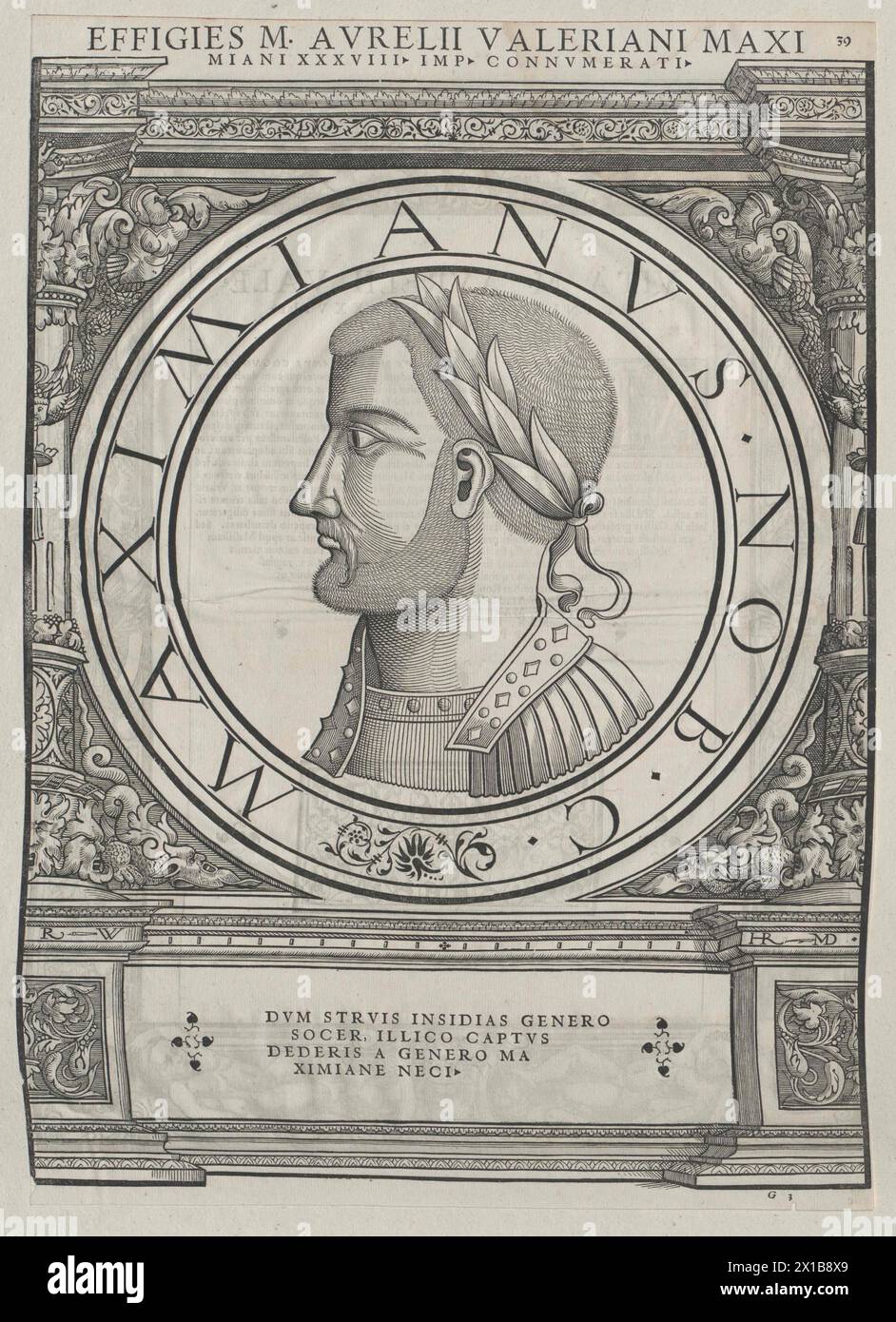 Maximianus, Roman emperor, - 19830422 PD146264 - Rechteinfo: Rights Managed (RM) Stock Photo